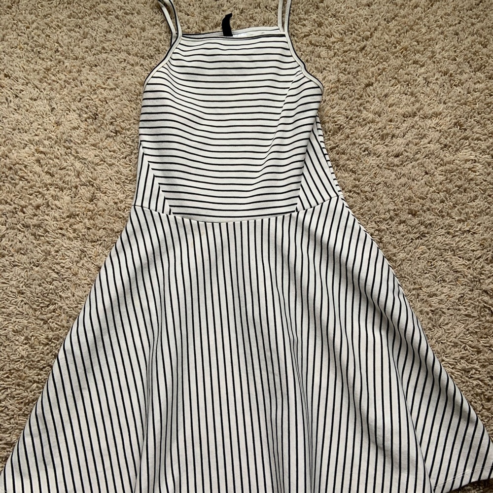 striped dress